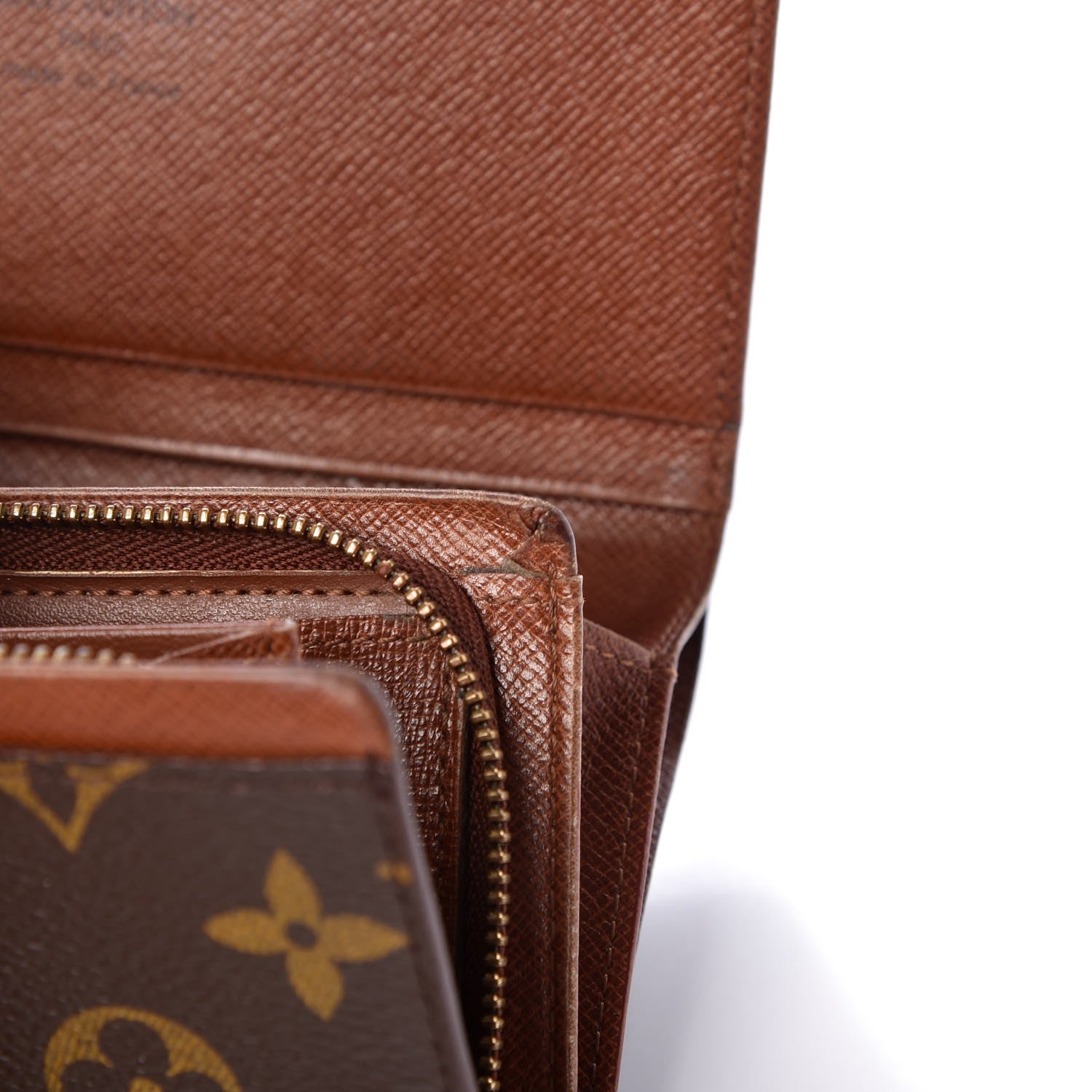 Louis Vuitton Monogram Porte-Monnaie Tresor Wallet 7 of 10