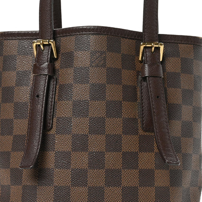 Louis Vuitton Damier Ebene Marais Bucket 23 8 of 15