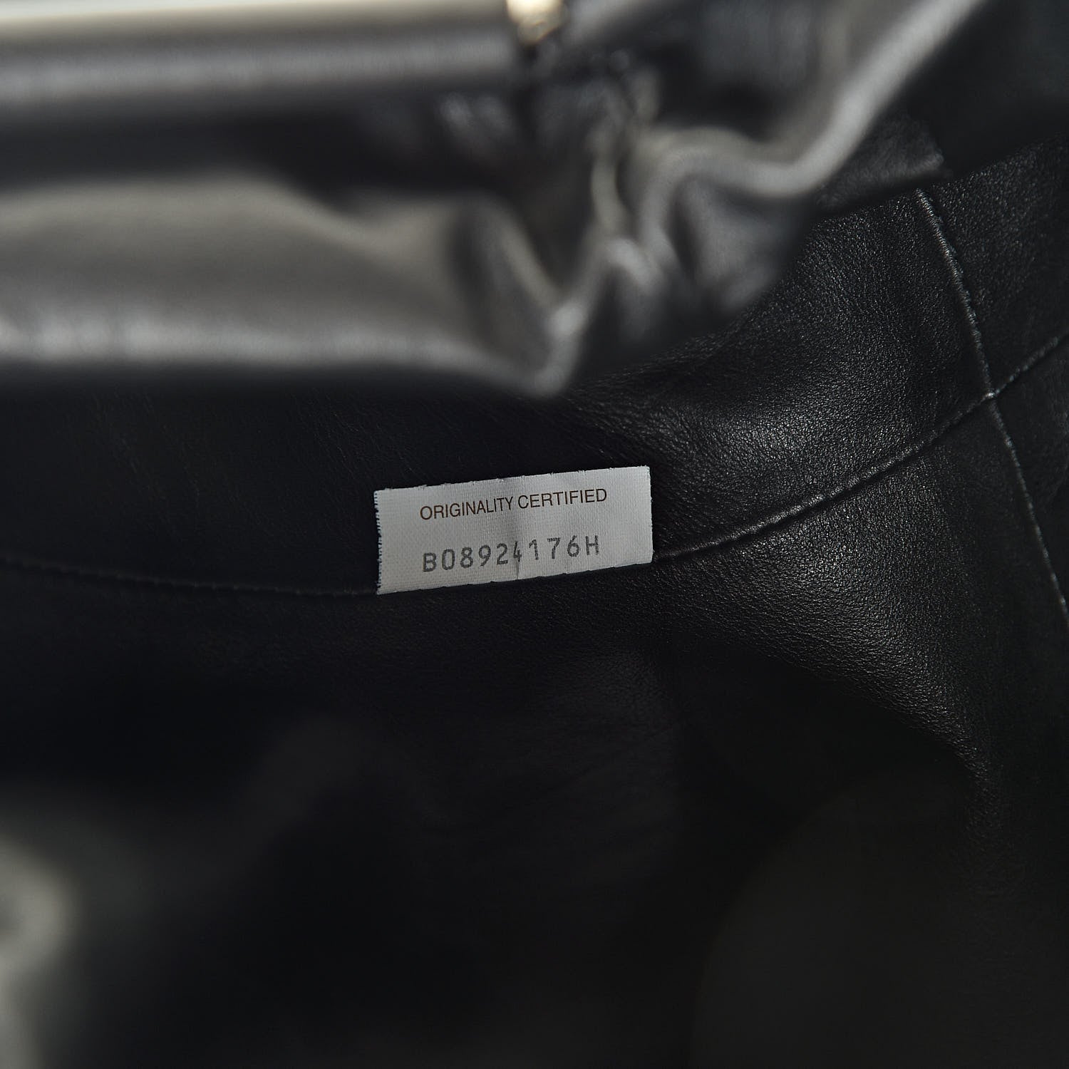 Bottega Veneta Smooth Butter Calf The Pouch Oversized Clutch Black 7 of 8