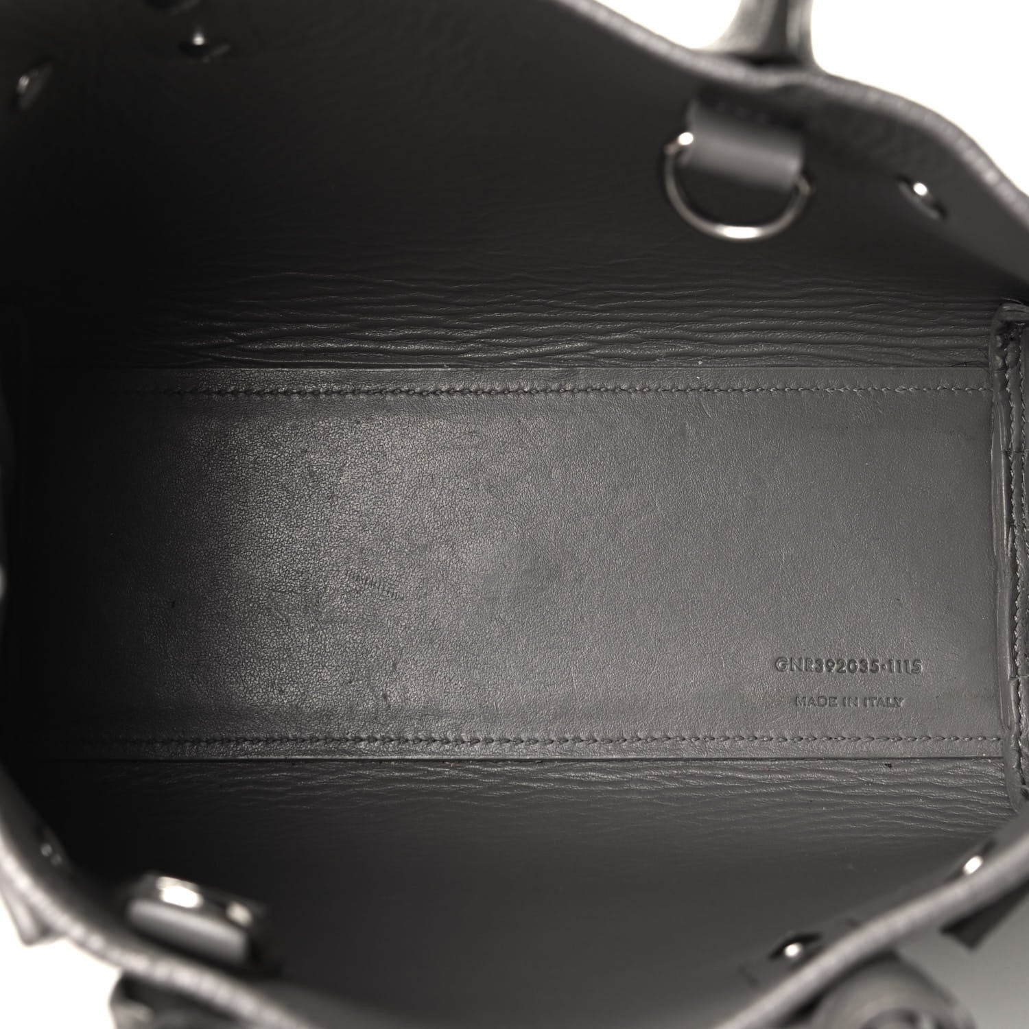 Saint Laurent Grained Calfskin Nano Sac De Jour Fog 4 of 4
