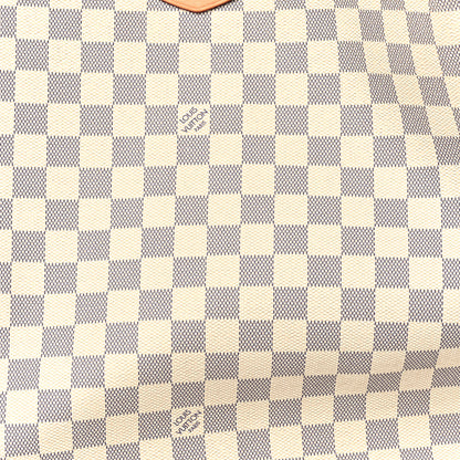 Louis Vuitton Damier Azur Graceful MM Rose Ballerine 7 of 9