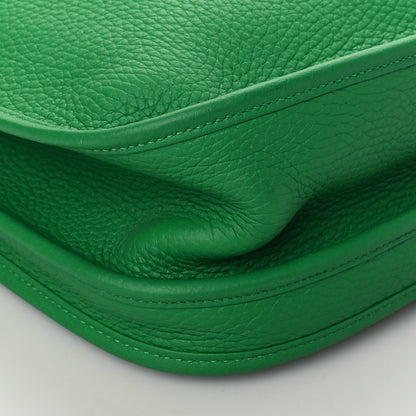 Hermes Taurillon Clemence Evelyne III PM Bambou 9 of 12