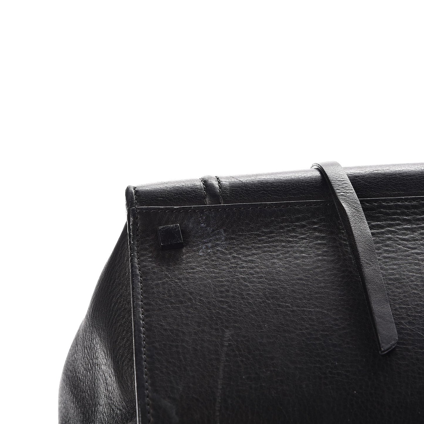 Supple Calfskin Medium Phantom Luggage Black