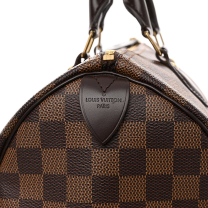 Louis Vuitton Damier Ebene Speedy 35 6 of 11