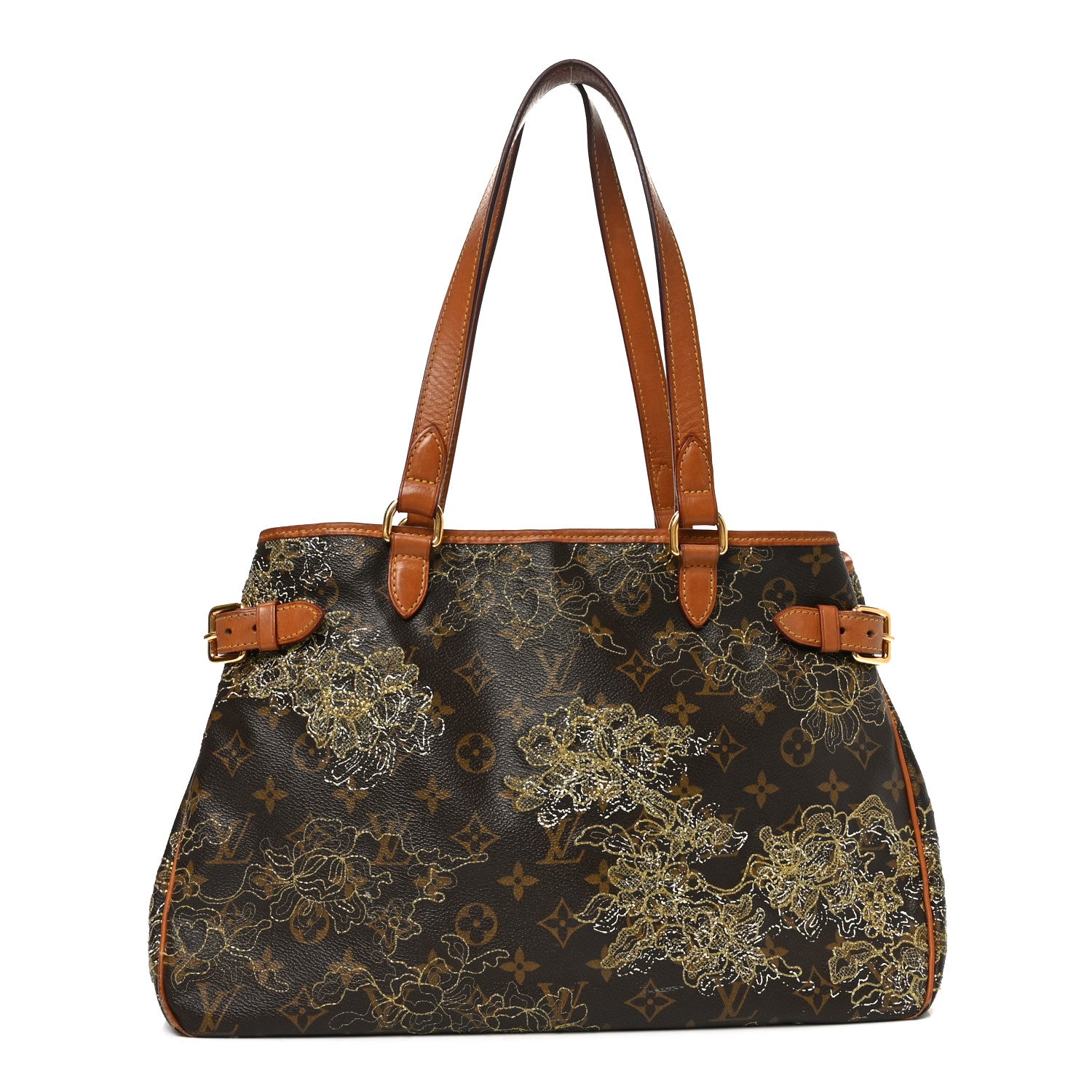 Louis Vuitton Monogram Dentelle Batignolles Horizontal Gold 1 of 10