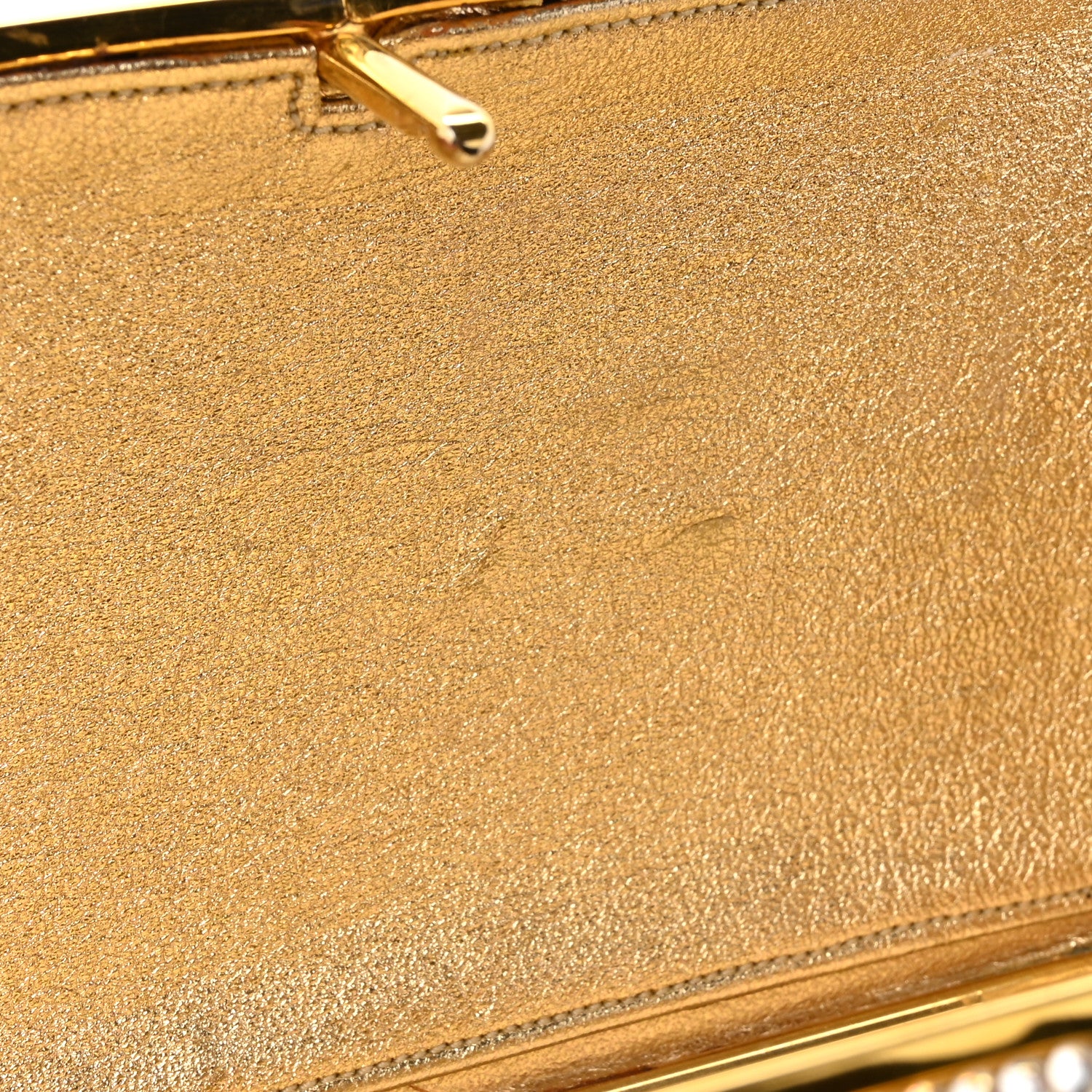 Judith Leiber Crystal Flower Minaudiere Clutch Gold Multicolor 11 of 11