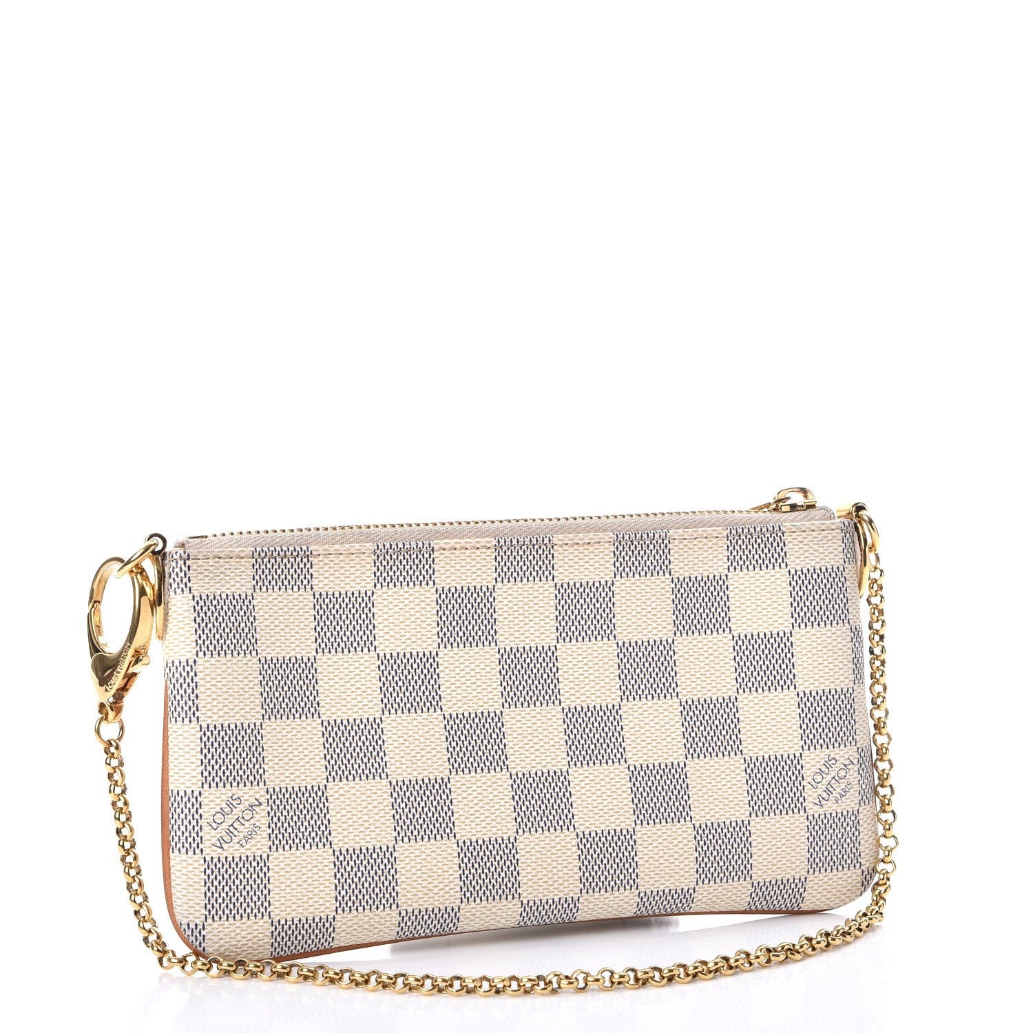 Louis Vuitton Damier Azur Pochette Milla MM 3 of 12