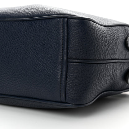 Prada Vitello Phenix Double Zip Crossbody Bag Baltico 11 of 13