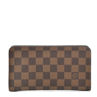 Louis Vuitton Damier Ebene Porte-Monnaie Zippy Wallet 1 of 7