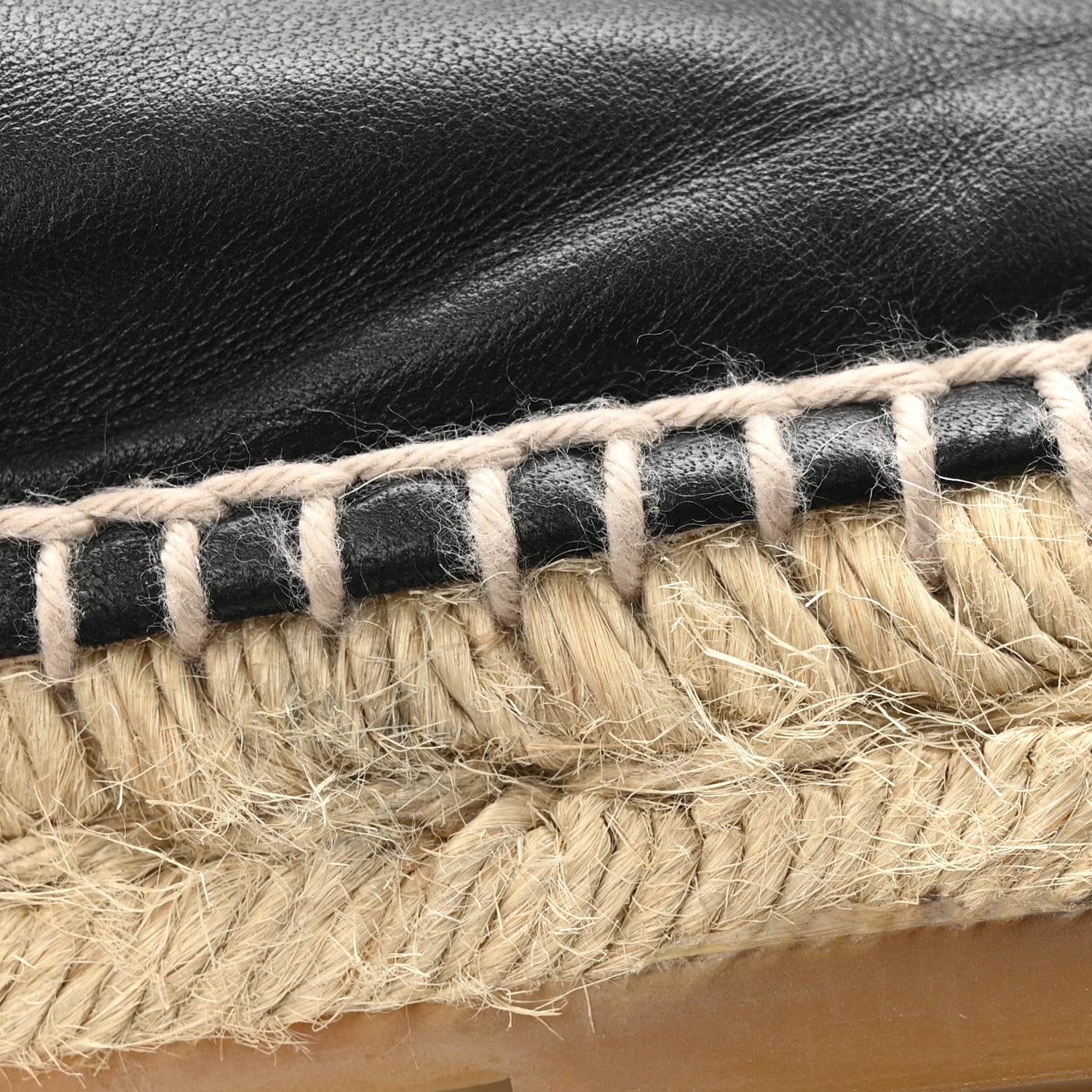 Chanel Lambskin CC Espadrilles 39 Black 10 of 11