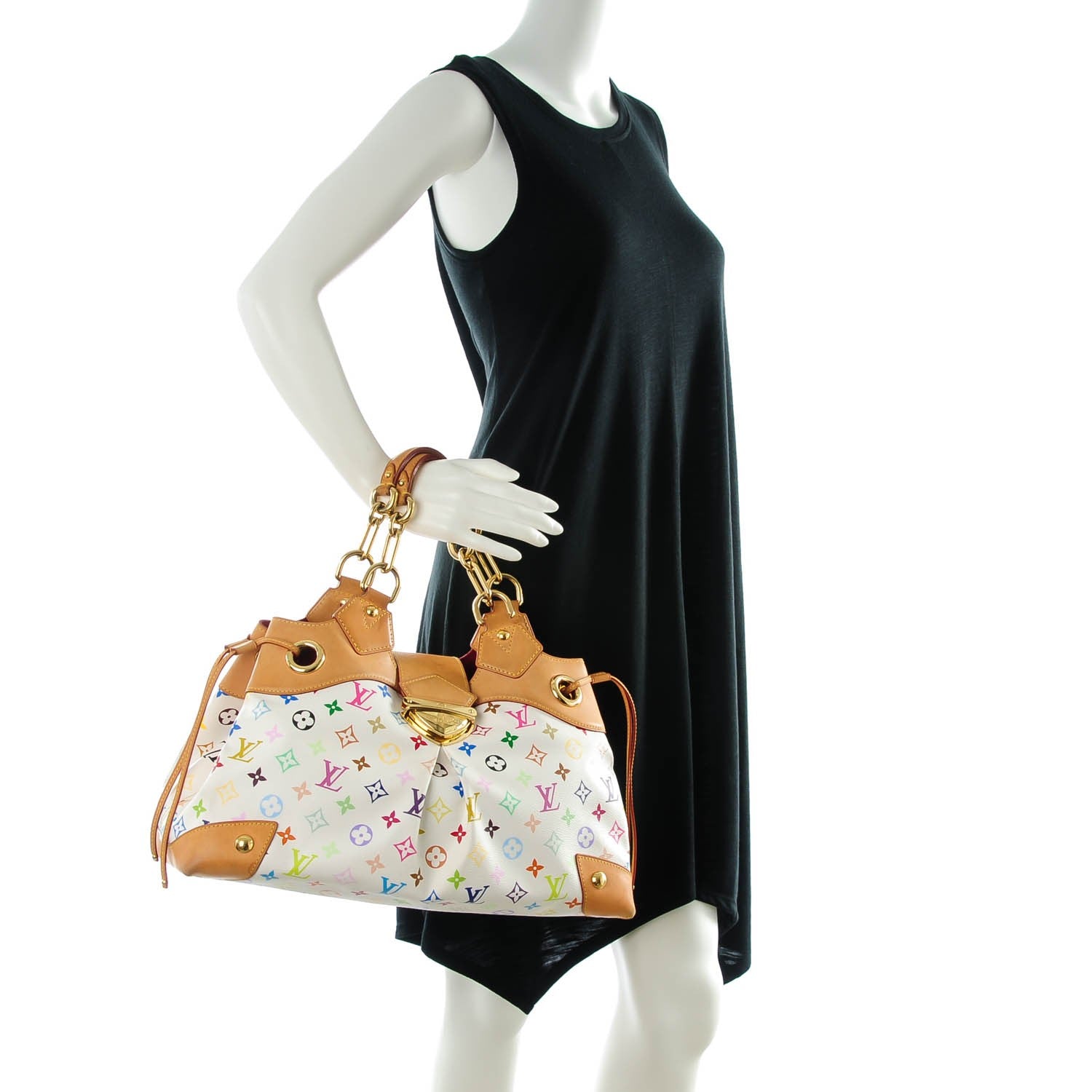 Louis Vuitton Monogram Multicolor Ursula White 2 of 11