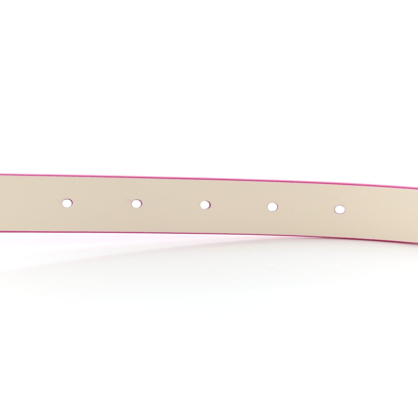 Calfskin Saddle Belt 70 28 Pink
