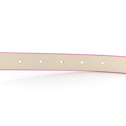 Christian Dior Calfskin Saddle Belt 70 28 Pink 4 of 8