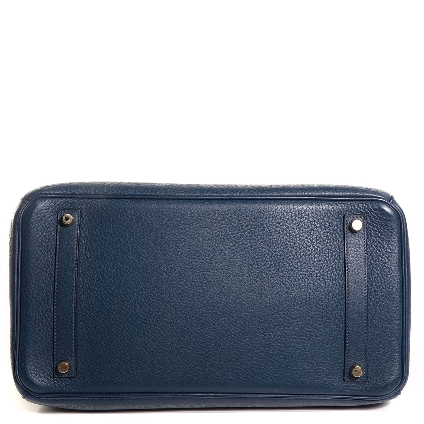 Taurillon Clemence Birkin 35 Bleu Thalassa