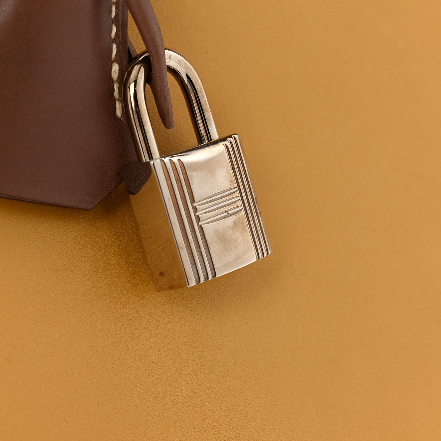 Chamonix Horseshoe Birkin 30  Curry Brulee Gris Tourterelle