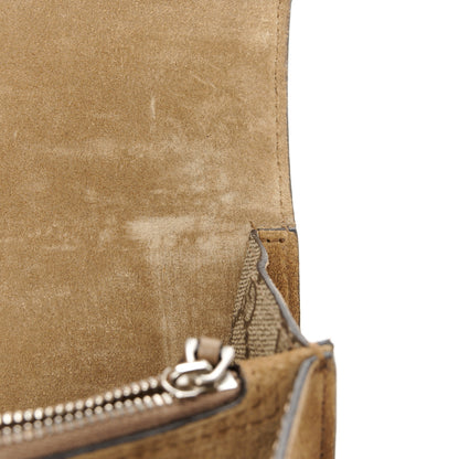 Gucci GG Supreme Monogram Small Dionysus Shoulder Bag Taupe 12 of 13