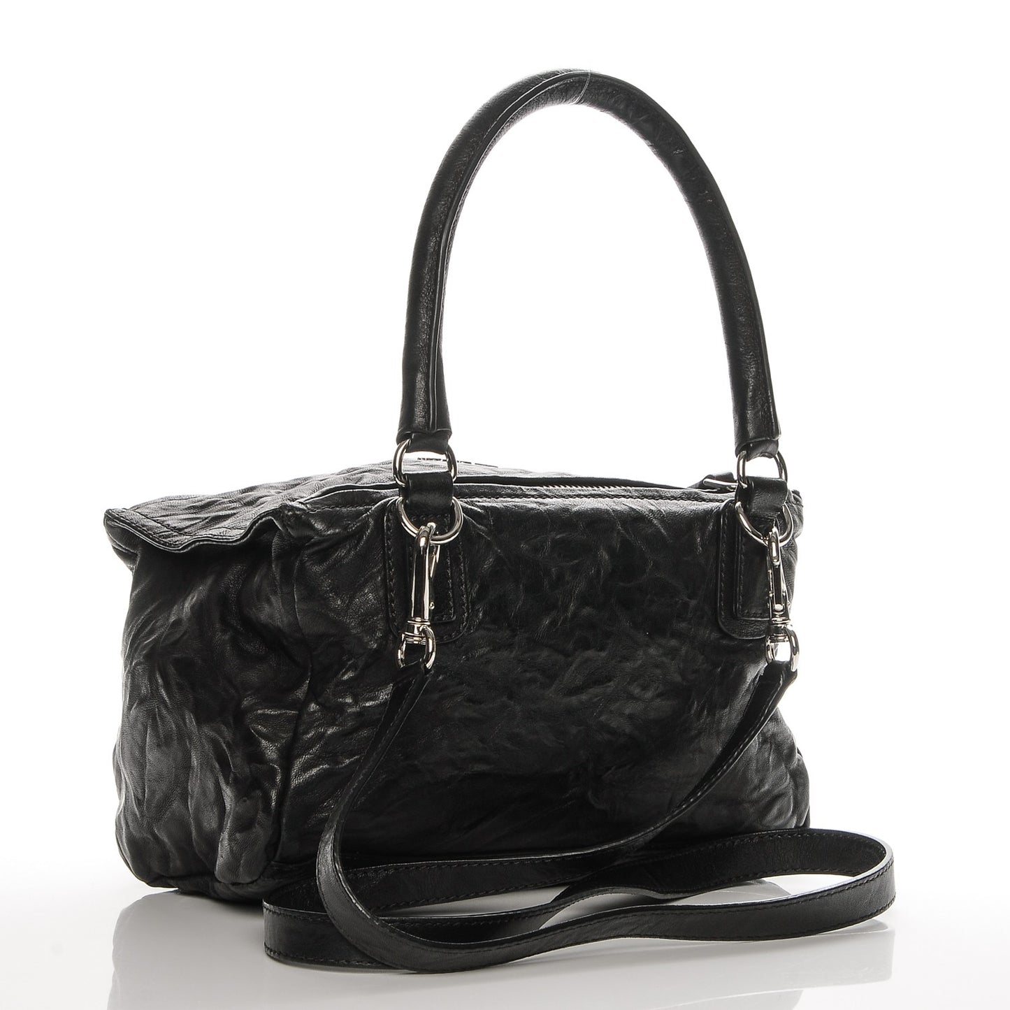 Tumbled Sheepskin Small Pandora Black