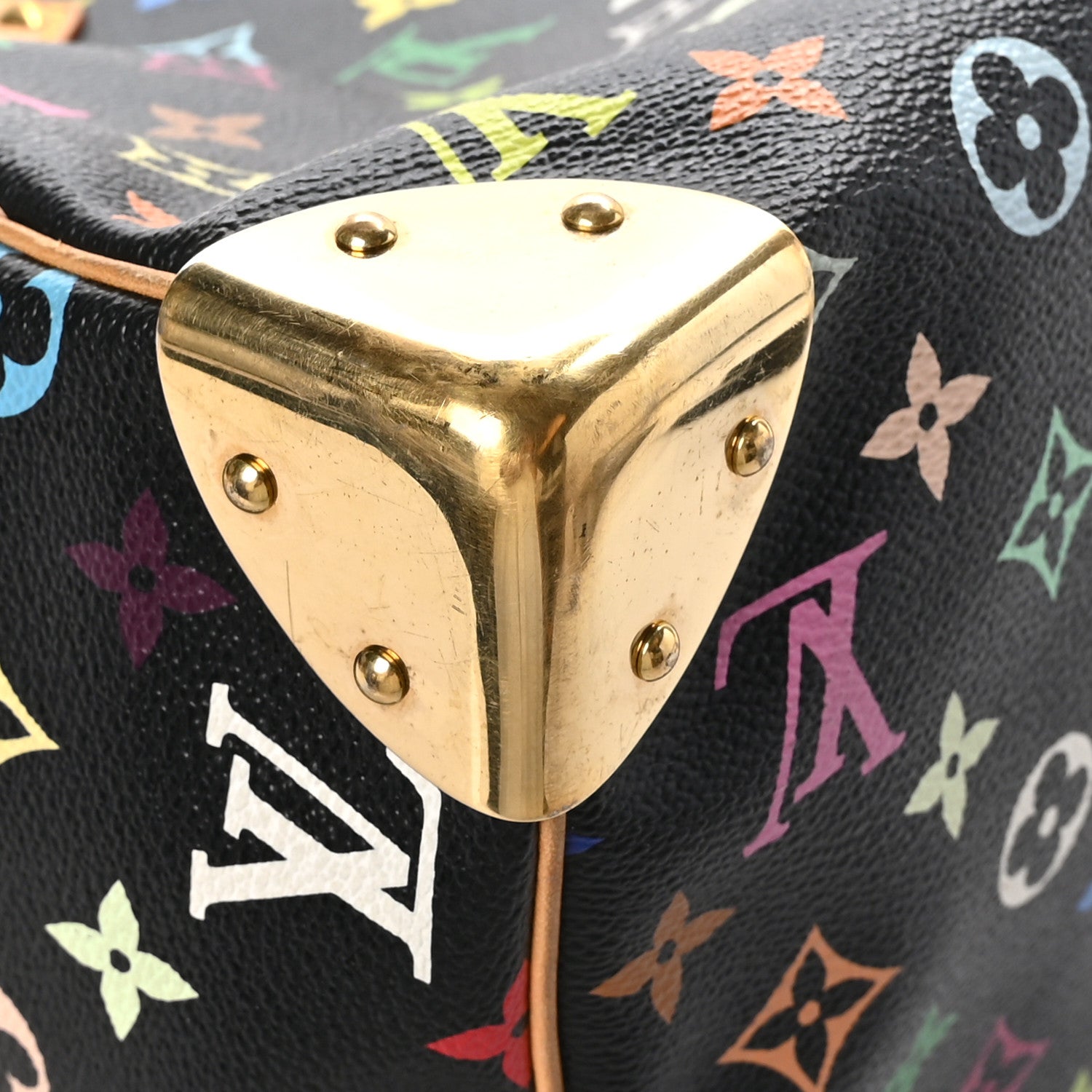 Louis Vuitton Monogram Multicolor Speedy 30 Black 7 of 10