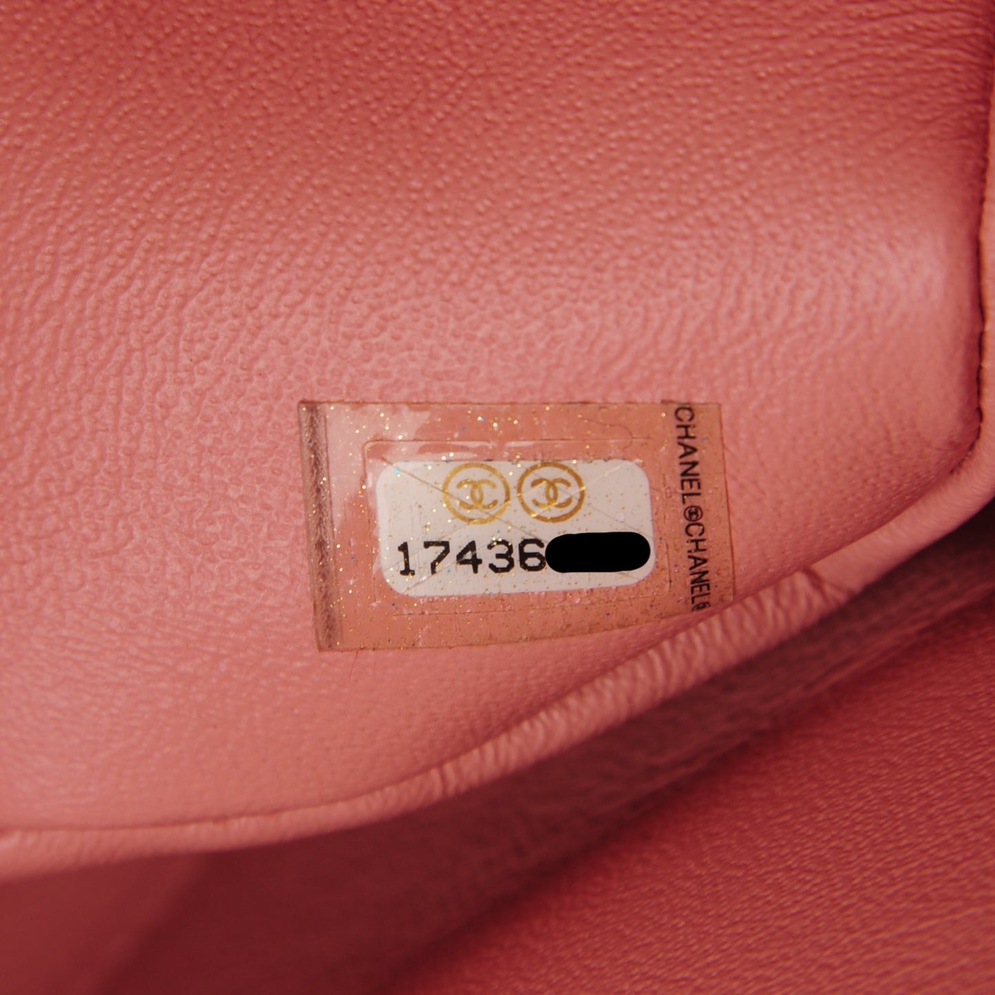 Patent Quilted Jumbo Double Flap Pink