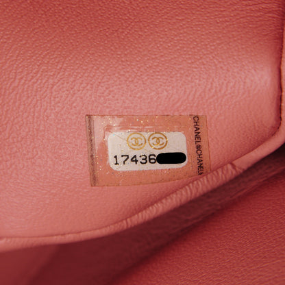 Chanel Patent Quilted Jumbo Double Flap Pink 8 of 8