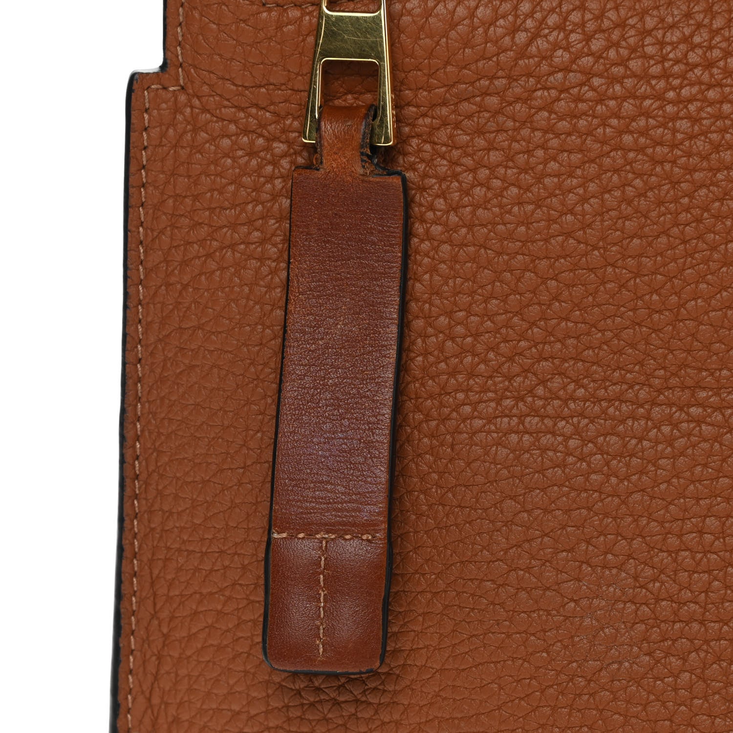 Loewe Calfskin T Pouch Tan 9 of 11