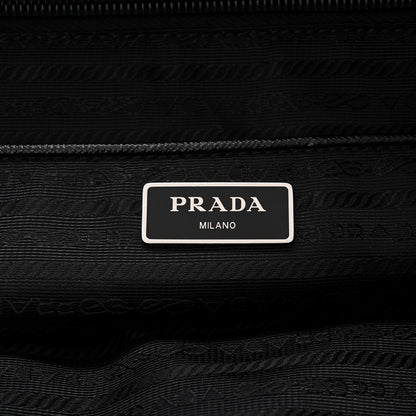 Prada Tessuto Nylon Saffiano Lipstick Print Tote 6 of 9