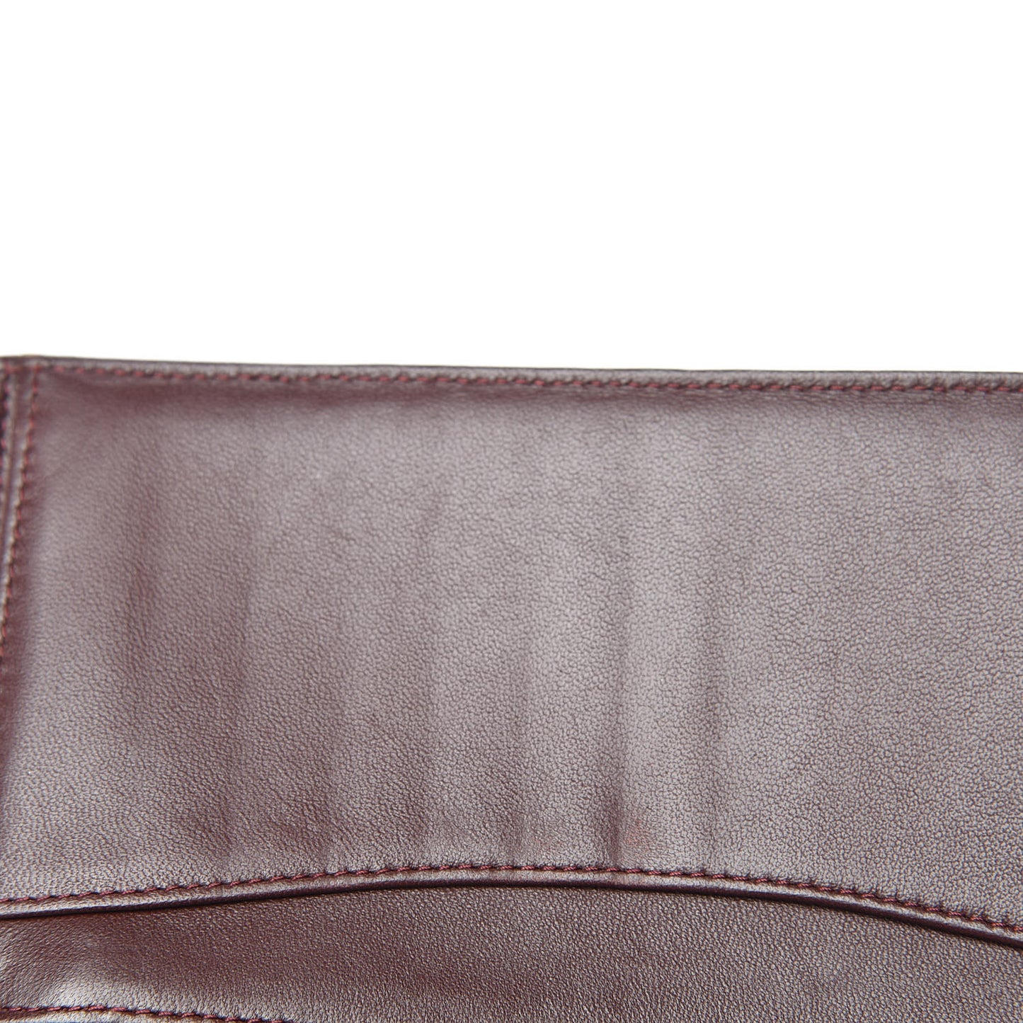 Lambskin Quilted Yen Wallet Black