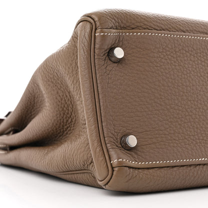 Hermes Togo Kelly Retourne 32 Etoupe 9 of 13