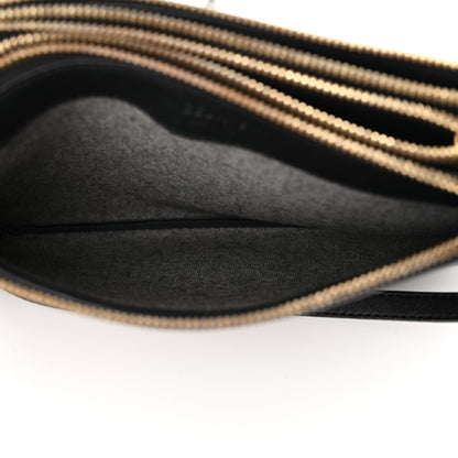 Celine Lambskin Small Trio Crossbody Bag Black 7 of 14