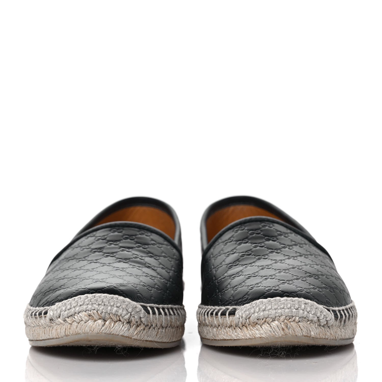 Gucci Microguccissima Signature Espadrilles 39.5 Black 2 of 9