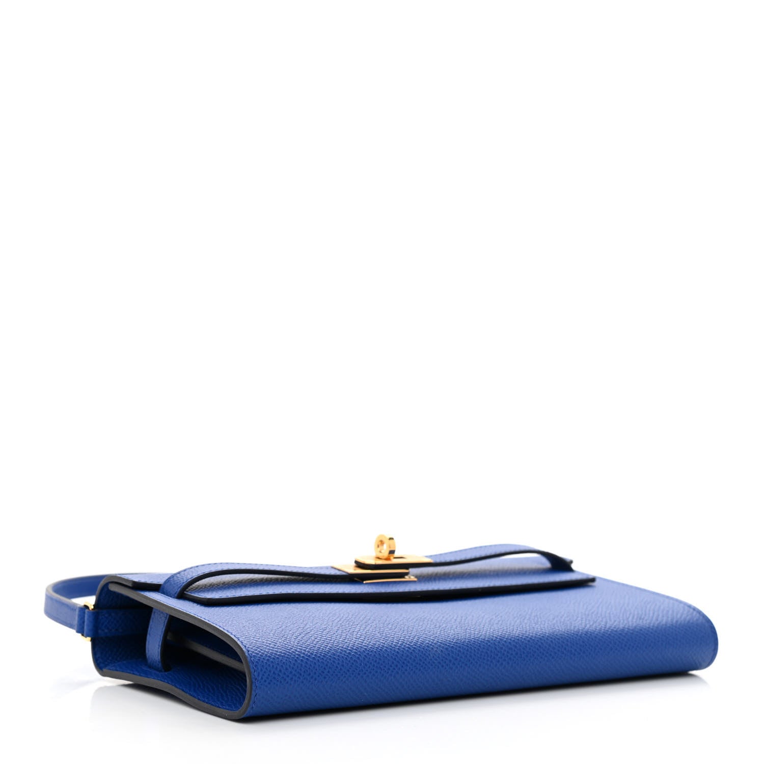 Hermes Epsom Kelly Wallet To Go Bleu Royal 4 of 11