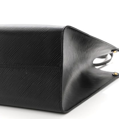 Louis Vuitton Epi Onthego MM Black 9 of 9