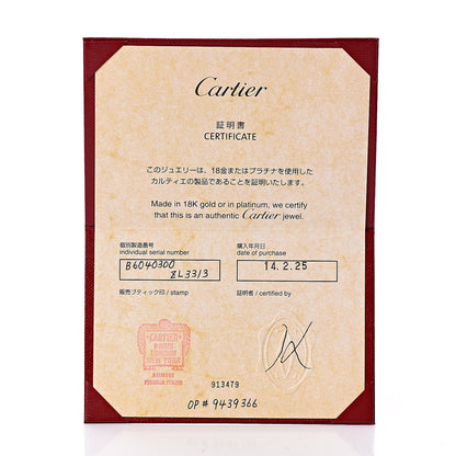 Cartier 18K Pink Gold Diamond SM D'Amour Bracelet 7 of 7