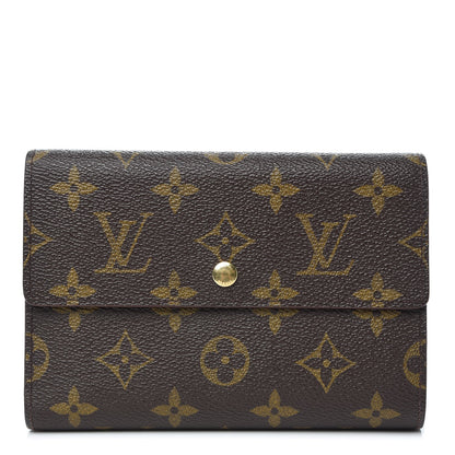 Louis Vuitton Monogram Porte Tresor Etui Papiers Wallet 1 of 9