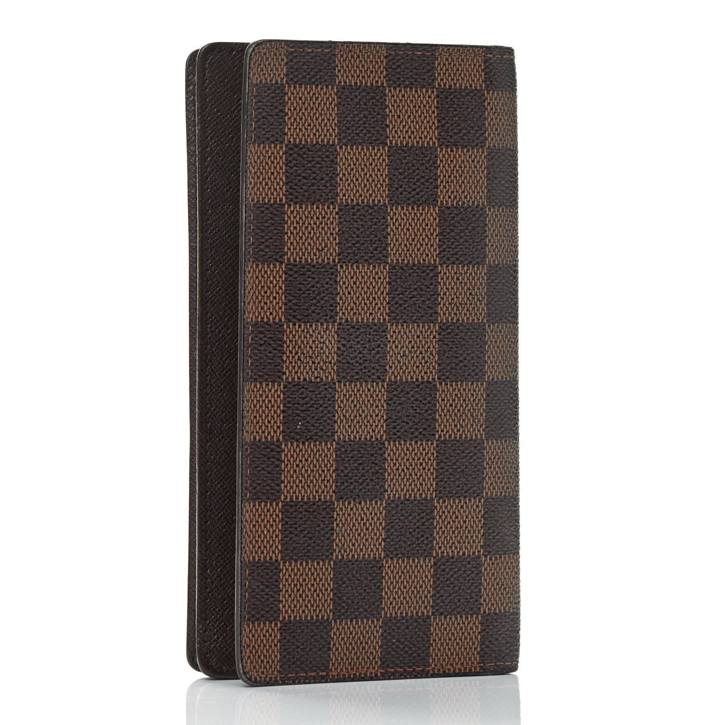 Damier Ebene Porte-Cartes Credit Yen Checkbook Wallet