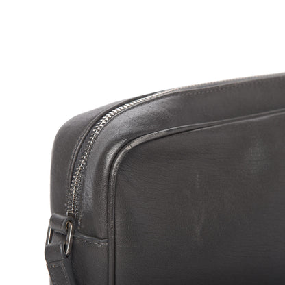 Saint Laurent Calfskin Monogram Small Lou Camera Bag Storm 11 of 14