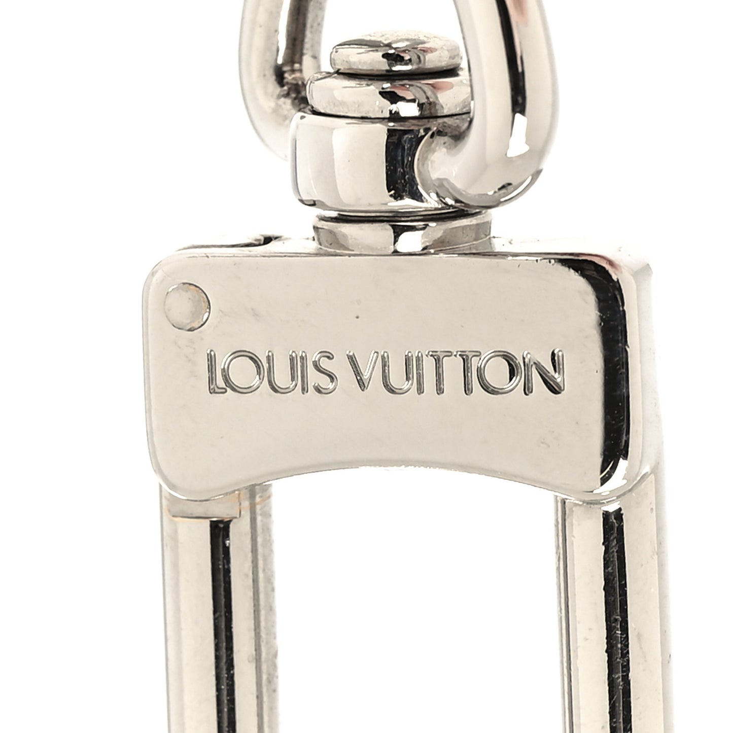 Monogram Fish Bag Charm Key Holder