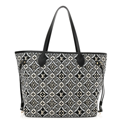 Louis Vuitton Jacquard Since 1854 Neverfull MM Grey 3 of 10