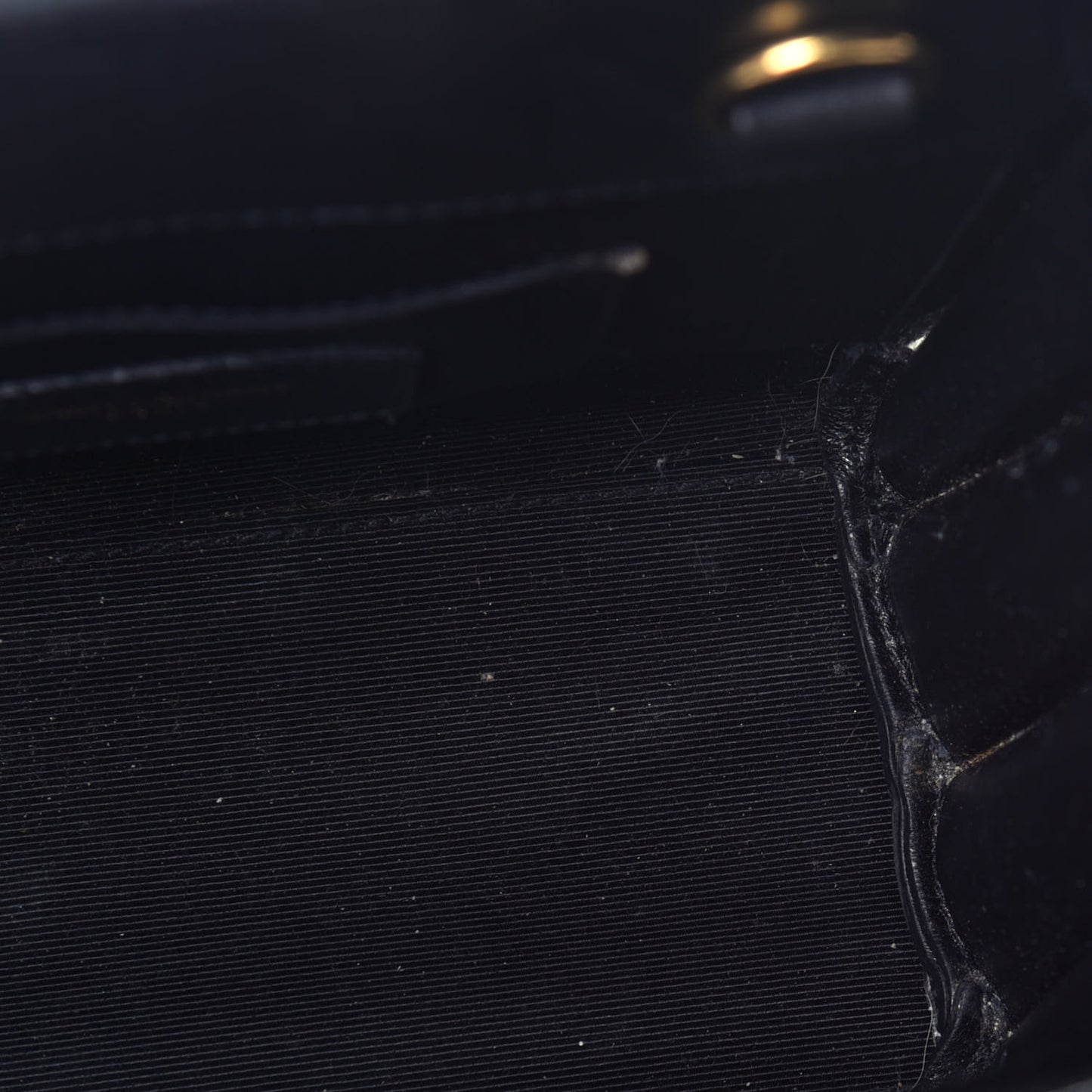 Calfskin Bi-Color Nano Sac De Jour Porcellana Black