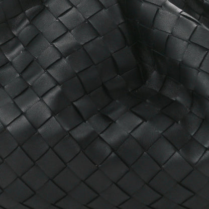 Bottega Veneta Nappa Maxi Intreccio The Pouch Oversized Clutch Black 9 of 11