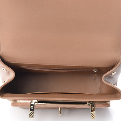 Chanel Caviar Quilted Large Business Affinity Flap Camel 5 of 11