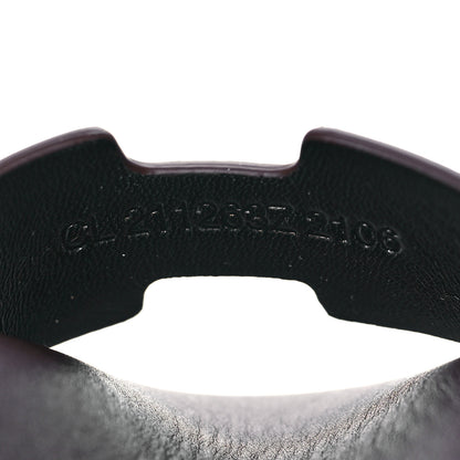 Hermes Calfskin Calya Mules 38 Cafe 9 of 9