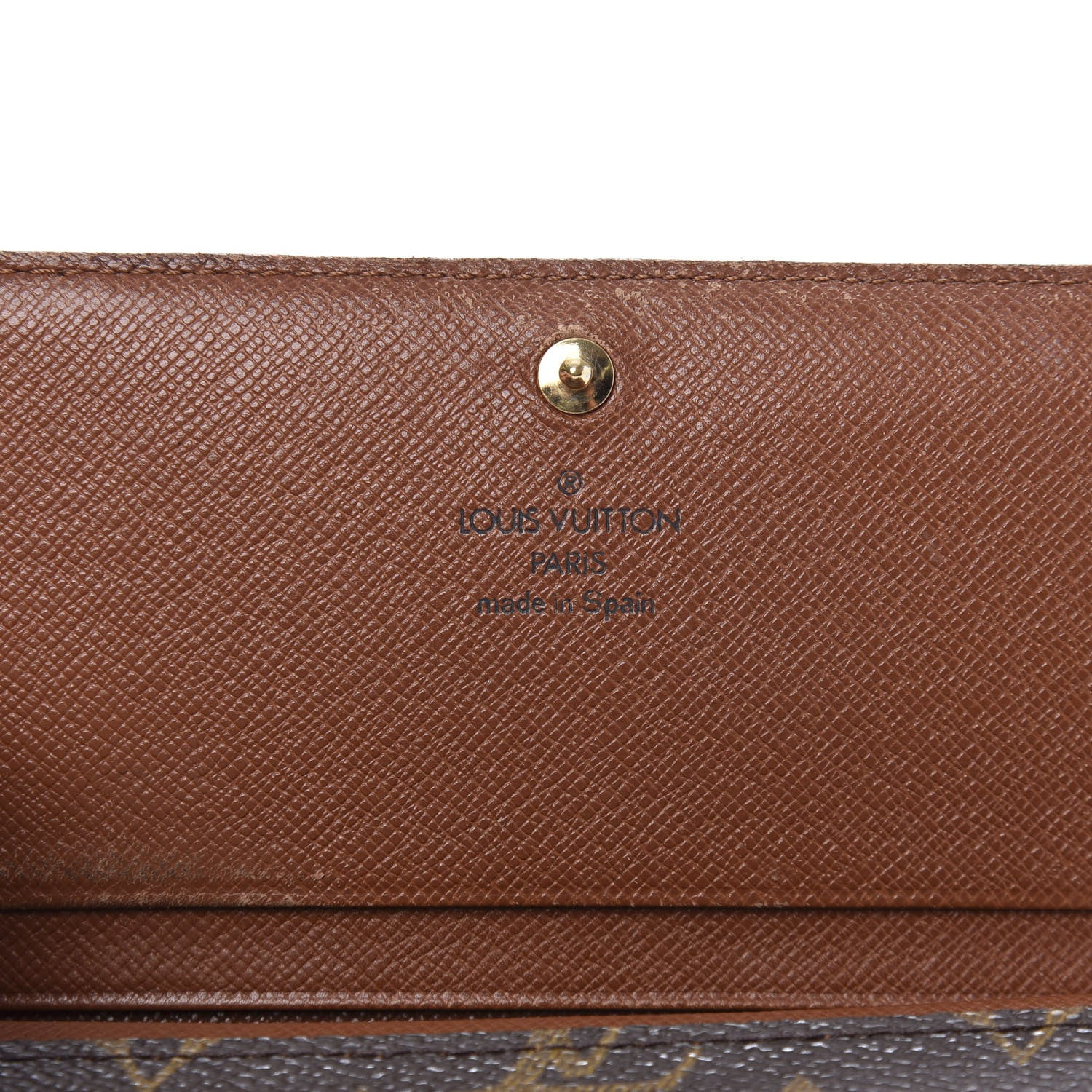 Louis Vuitton Monogram Porte-Monnaie Billets Tresor Wallet 7 of 9