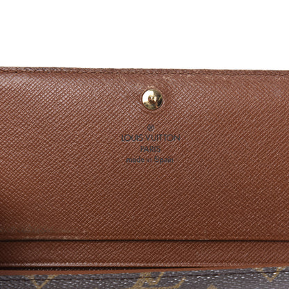 Louis Vuitton Monogram Porte-Monnaie Billets Tresor Wallet 7 of 9