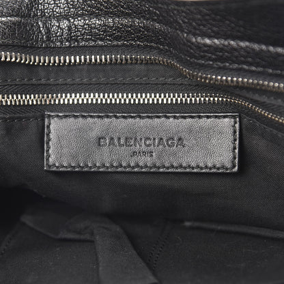 Balenciaga Chevre Silver Metallic Edge Hardware City Black 7 of 11