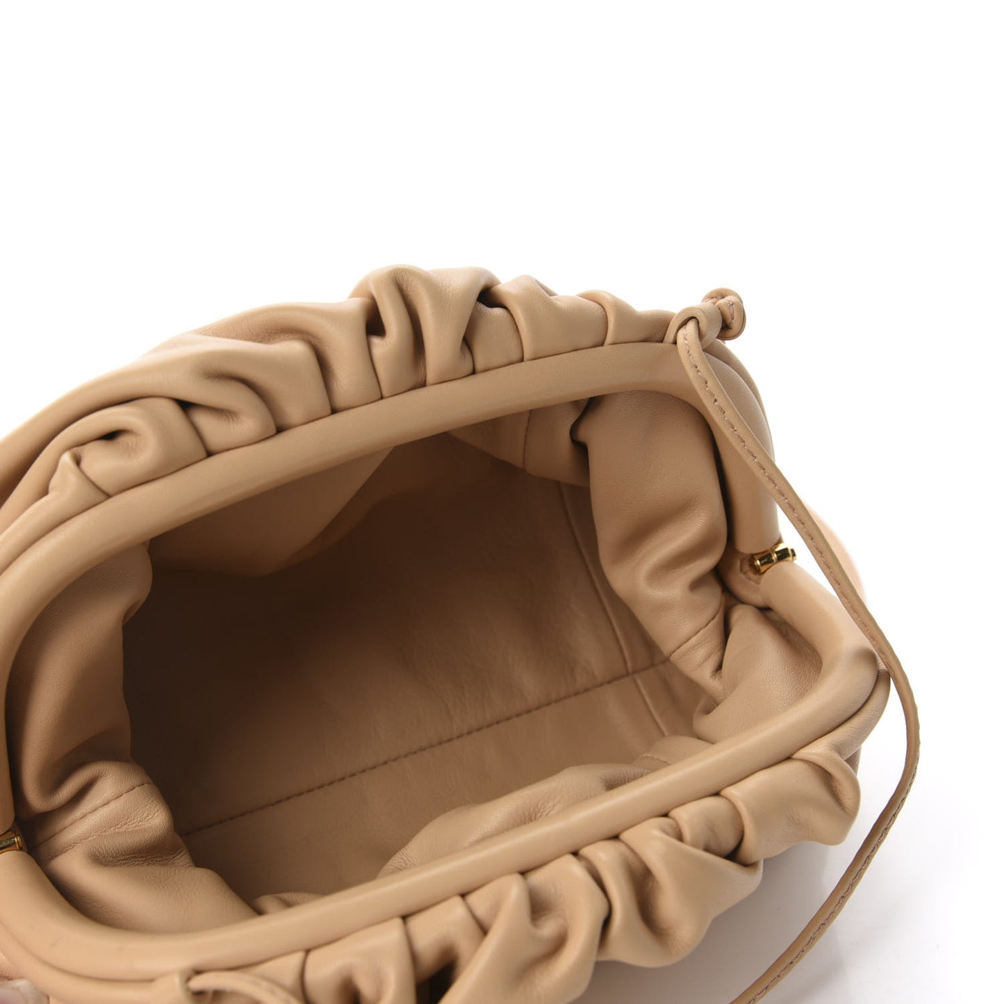Butter Calfskin The Mini Pouch Nude