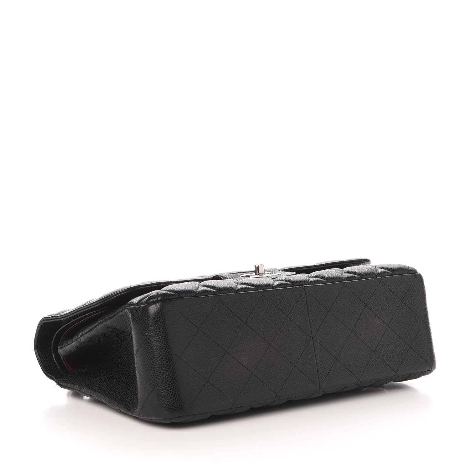 Chanel Caviar Quilted Jumbo Double Flap Black 4 of 11