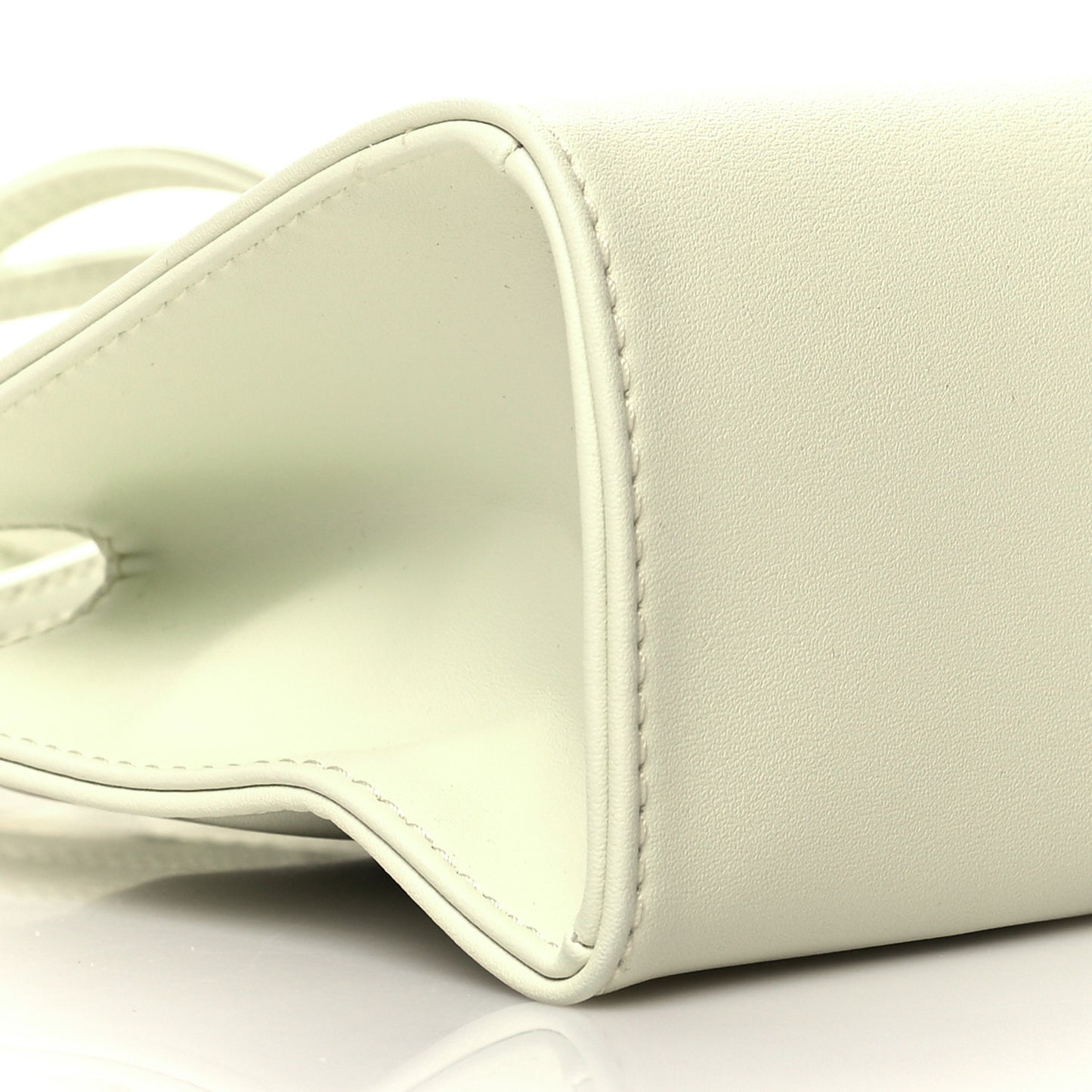 Vegan Leather Small Shopping Bag Glue