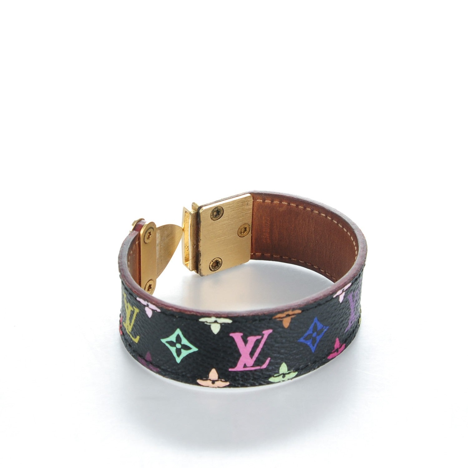Louis Vuitton Monogram Multicolor Koala Bracelet M Black 3 of 7