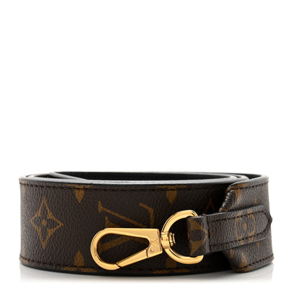 Louis Vuitton Monogram Bandouliere Shoulder Strap Black 1 of 5
